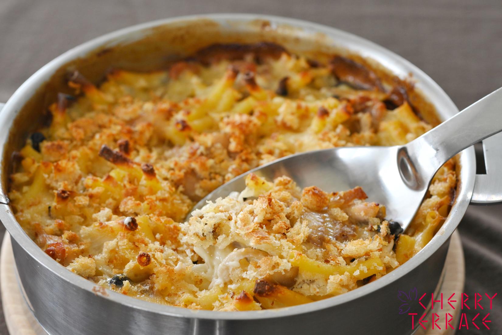 チキンマカロニグラタン