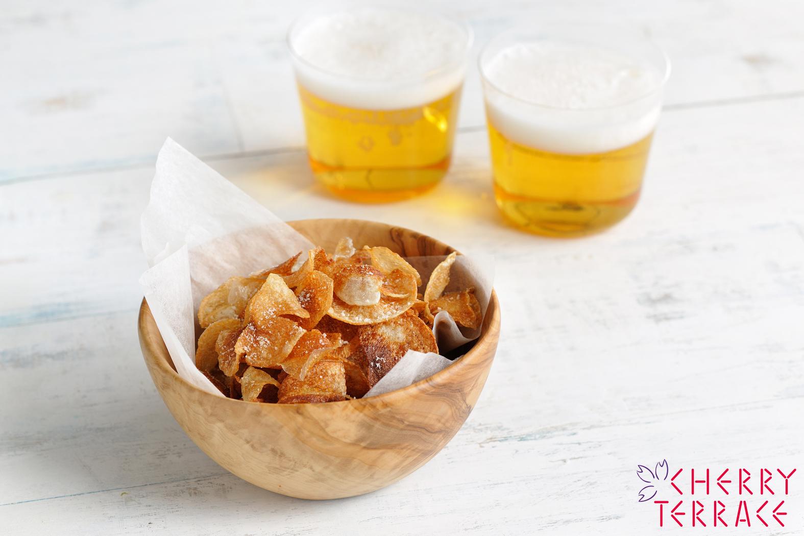 自家製ポテトチップス