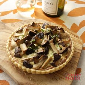 きのこのキッシュ