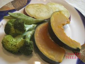 秋野菜の蒸し煮