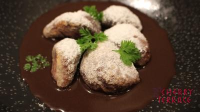 栗 チョコレート トリュフ