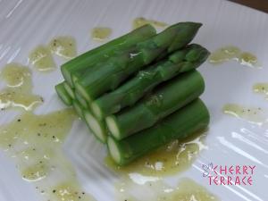 旬野菜のオニオンビネグレットソース
