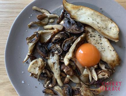 バスク風きのこのプランチャ