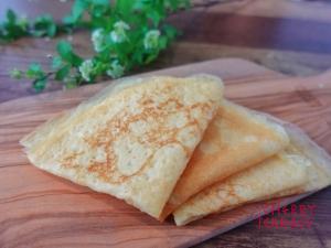 米で作るクレープ